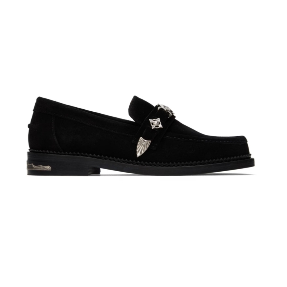 Black Suede Loafers - Picture 6 of 6